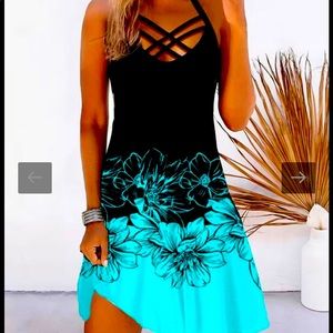 Sleeveless summer dress